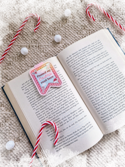Magnetisches Lesezeichen - Christmas Read | Lesezeichen Winter & Weihnachten