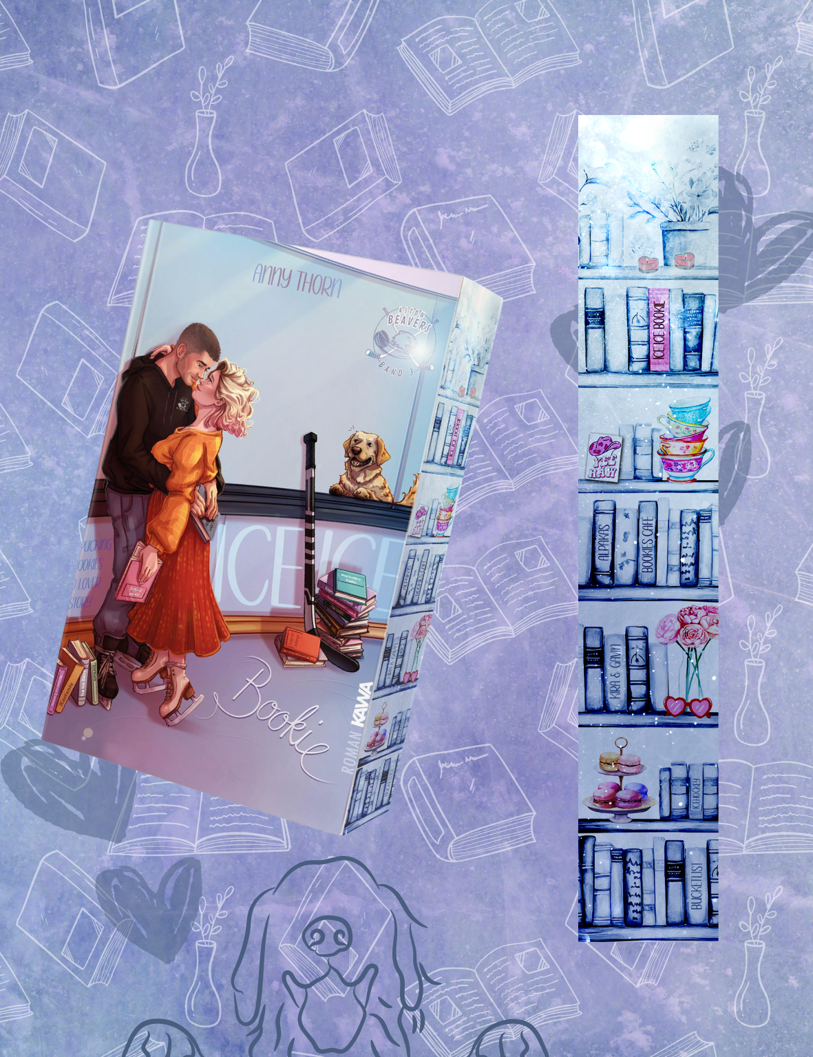 Exklusive Buchbox zu Ice Ice Bookie | Band 3 der Aston Beavers-Reihe von Anny Thorn