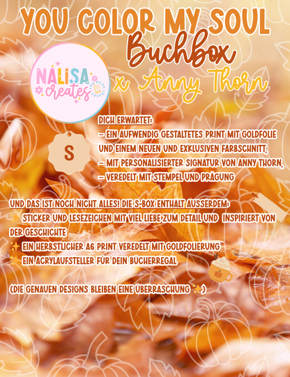 Exklusive S-Buchbox zu You Color My Soul von Anny Thorn