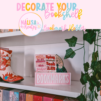 Bookmark Holder | Deko fürs Bücherregal | 3D-Druck | Aufbewahrung Lesezeichen
