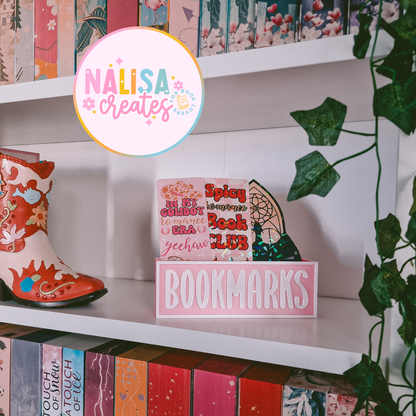 Bookmark Holder | Deko fürs Bücherregal | 3D-Druck | Aufbewahrung Lesezeichen