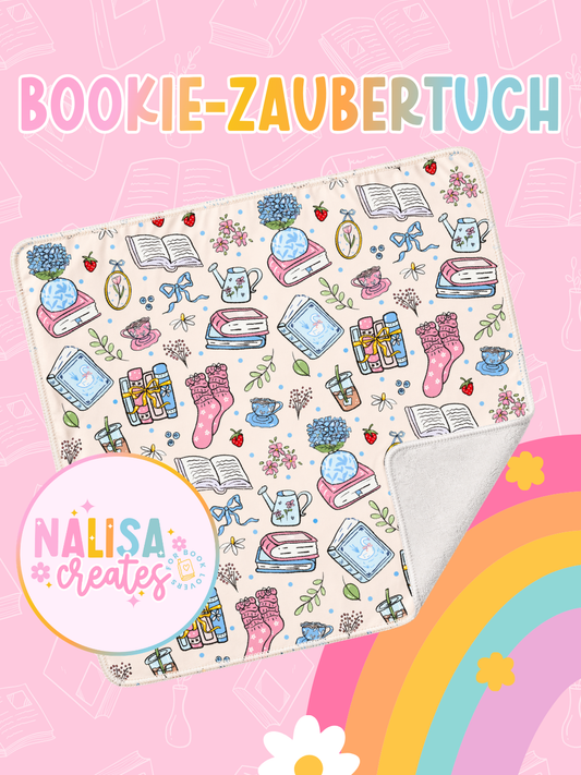 Zaubertuch für Bookies | Schutz für Bücher und E-Reader
