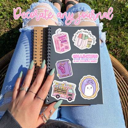 Create your own Sticker Bundle | Vinyl Sticker  | Stickers for book journal, notebook, e-reader and laptop