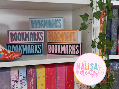 Bookmark Holder | Deko fürs Bücherregal | 3D-Druck | Aufbewahrung Lesezeichen