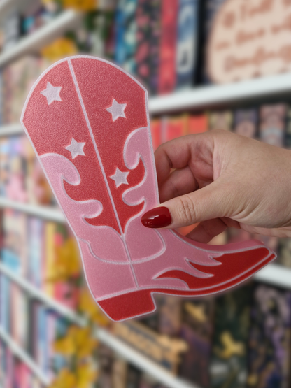 Cowboy Romance Aufsteller | Deko fürs Bücherregal | 3D-Druck