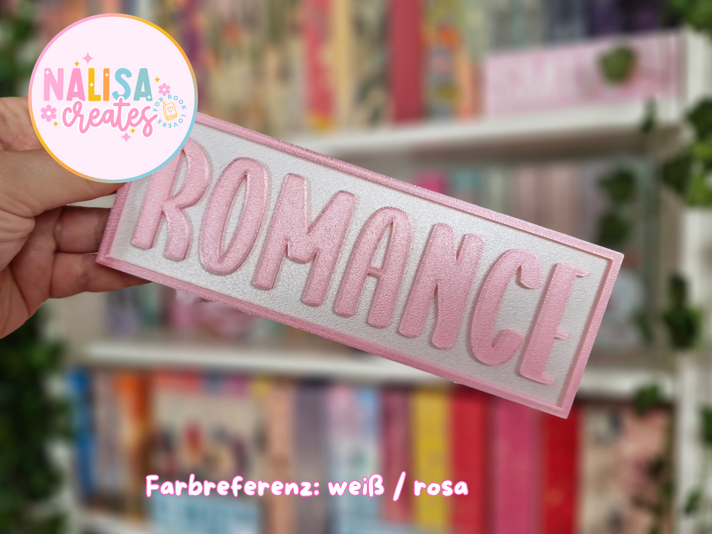 Bookish Street Signs | Deko fürs Bücherregal | 3D-Druck