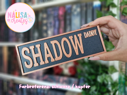 Bookish Street Signs | Deko fürs Bücherregal | 3D-Druck