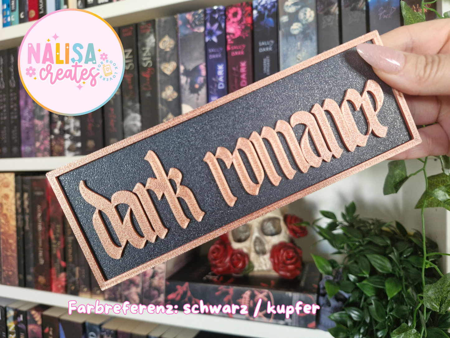 Bookish Street Signs | Deko fürs Bücherregal | 3D-Druck