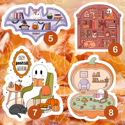 Herbst Sticker | Create your own Sticker Bundle | Vinyl Sticker  | Stickers for book journal, notebook, e-reader and laptop