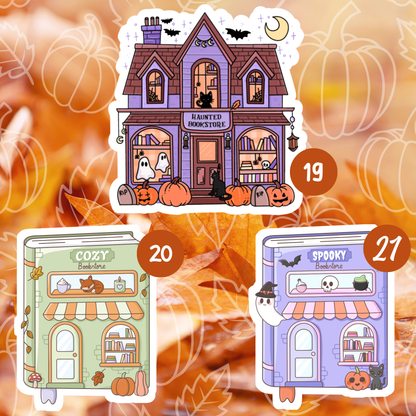 Herbst Sticker | Create your own Sticker Bundle | Vinyl Sticker  | Stickers for book journal, notebook, e-reader and laptop