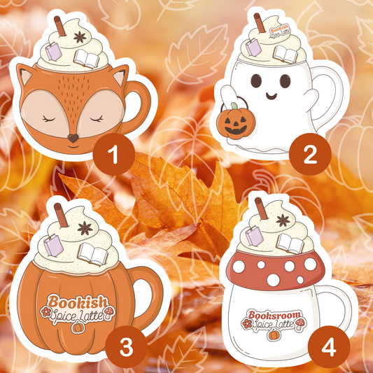 Herbst Sticker | Create your own Sticker Bundle | Vinyl Sticker  | Stickers for book journal, notebook, e-reader and laptop