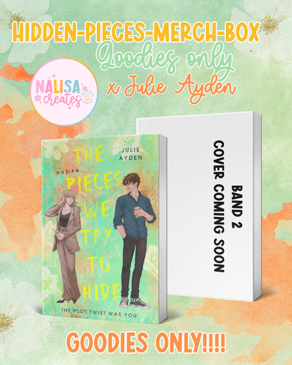 Exklusive Merch-Box zur Hidden-Pieces-Dilogie von Julie Ayden - Goodies only!