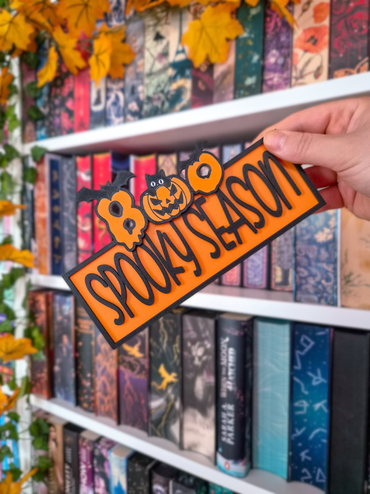 Spooky Season | Dekoration fürs Bücherregal | 3D-Druck