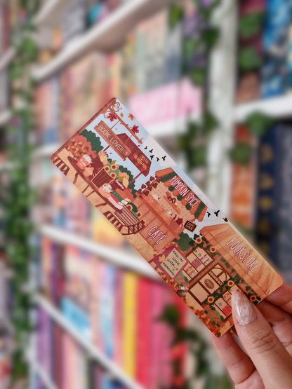 Lesezeichen Book Lover Lane Herbst | Herbst Lesezeichen