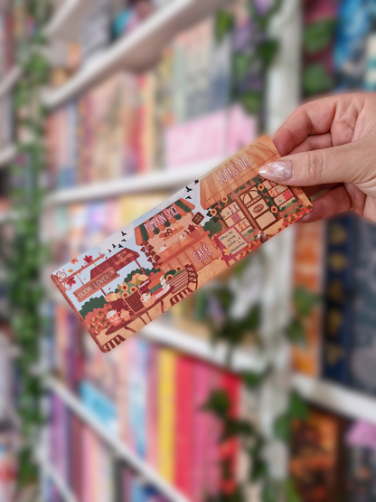 Lesezeichen Book Lover Lane Herbst | Herbst Lesezeichen