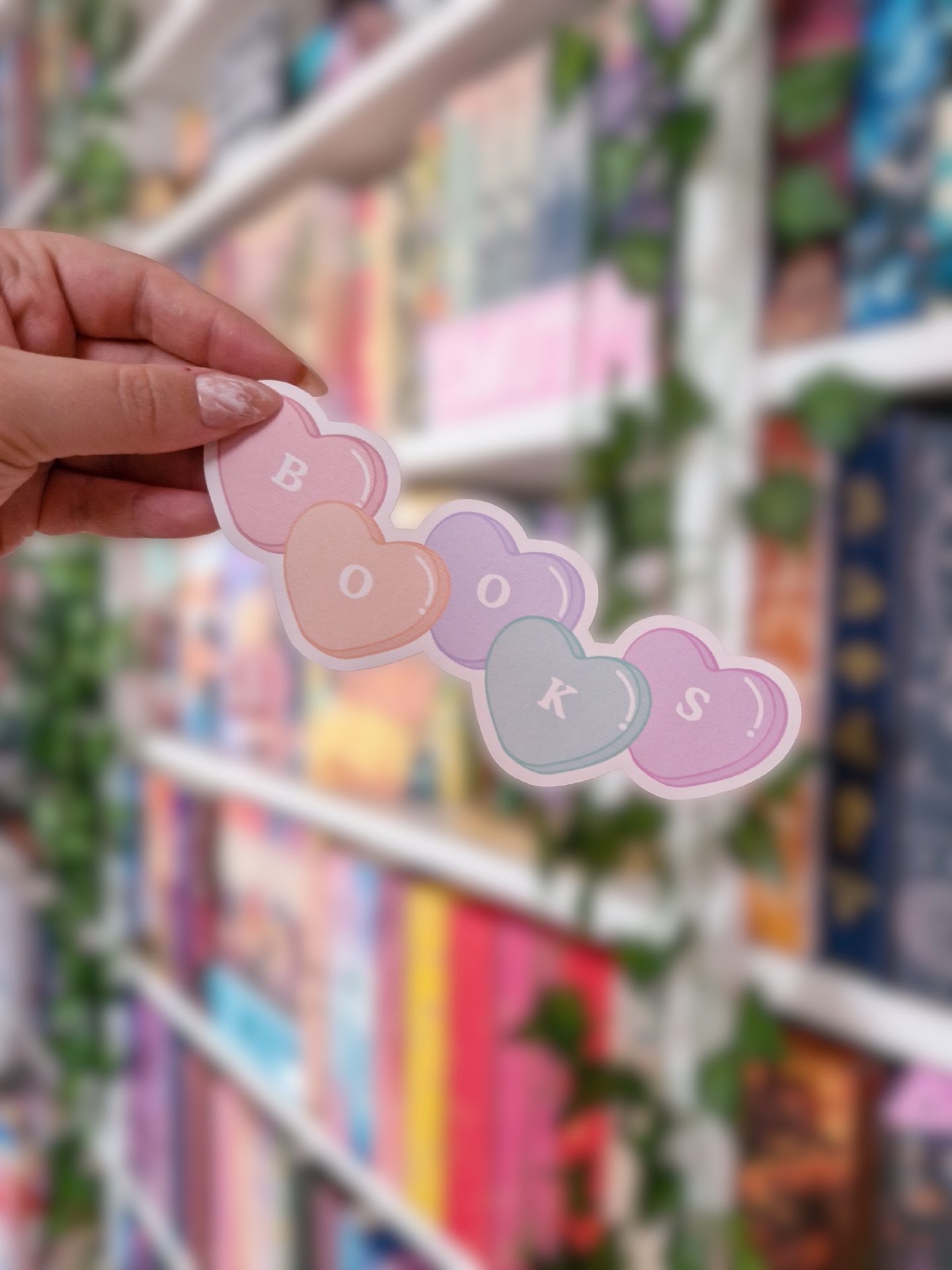 Lesezeichen Candy Hearts - Books