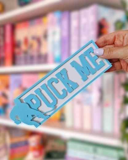 Puck Me | Ice Hockey Romance | Deko fürs Bücherregal | 3D-Druck