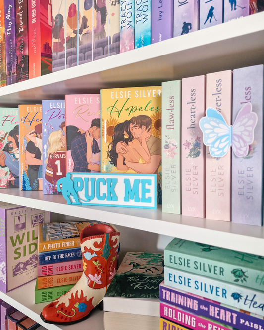 Puck Me | Ice Hockey Romance | Deko fürs Bücherregal | 3D-Druck