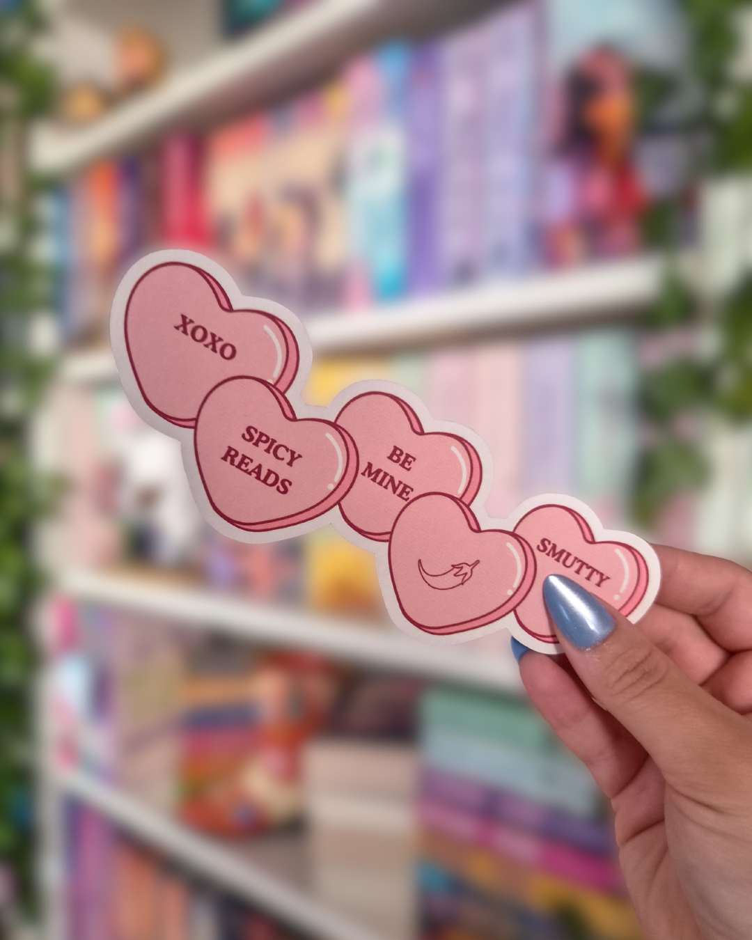 Lesezeichen Candy Hearts - Spicy reads
