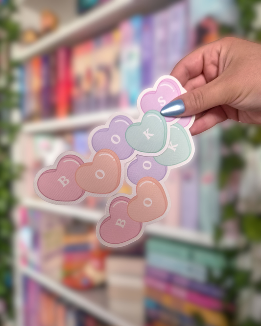 Lesezeichen Candy Hearts - Books