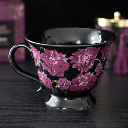 Dark Romance Floral Print | Tasse