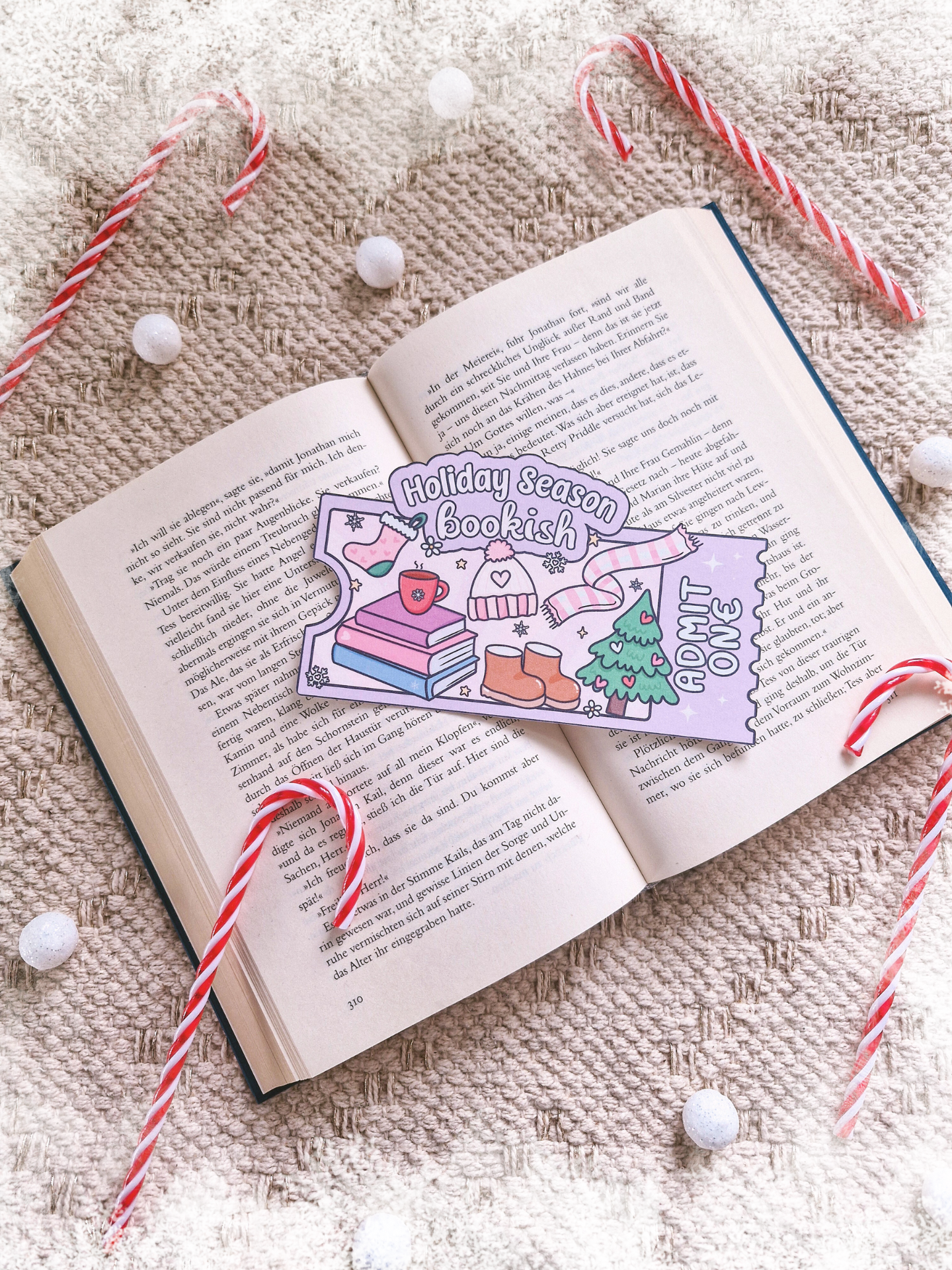 Lesezeichen Holiday Season | Lesezeichen Winter & Weihnachten