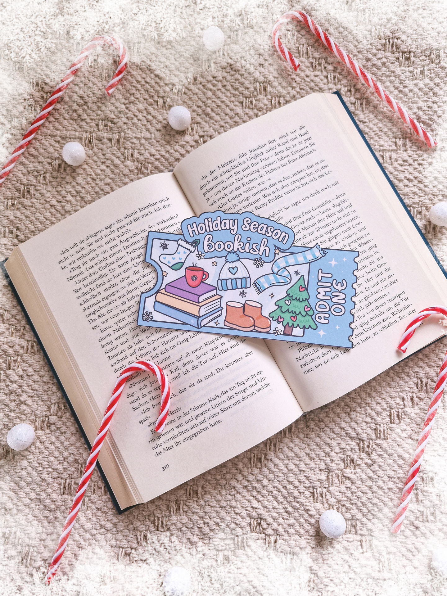 Lesezeichen Holiday Season | Lesezeichen Winter & Weihnachten