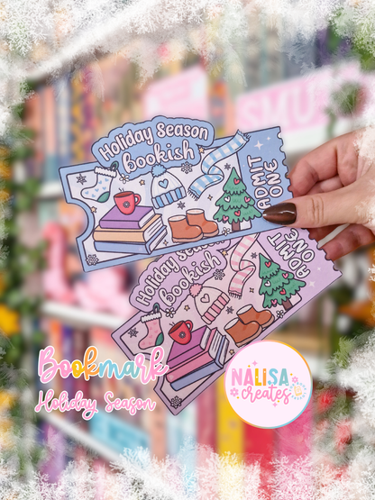 Lesezeichen Holiday Season | Lesezeichen Winter & Weihnachten