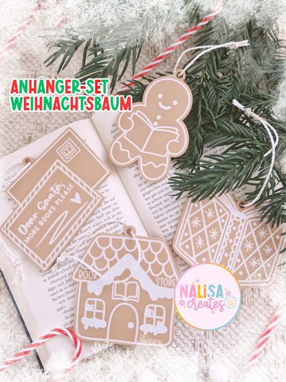 Anhänger Weihnachtsbaum Set | 3D Druck | Deko Weihnachten | Weihnachtsbaumschmuck