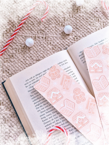 Lesezeichen Christmas Cookies | Lesezeichen Winter & Weihnachten