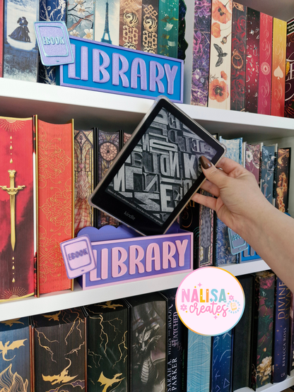 E-Reader Halterung – Deko fürs Bücherregal | 3D-Druck