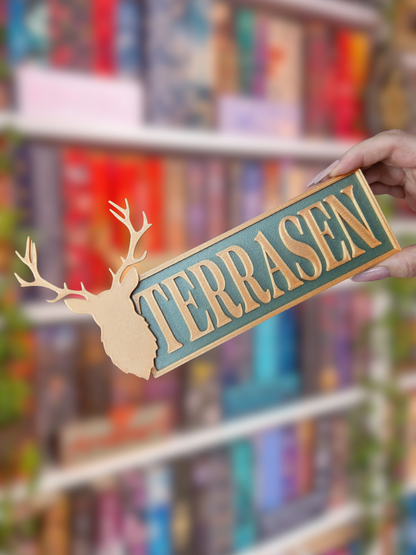 Sarah J. Maas Universe | Deko fürs Bücherregal | 3D-Druck | Throne of Glass | A Court of Thorns and Roses