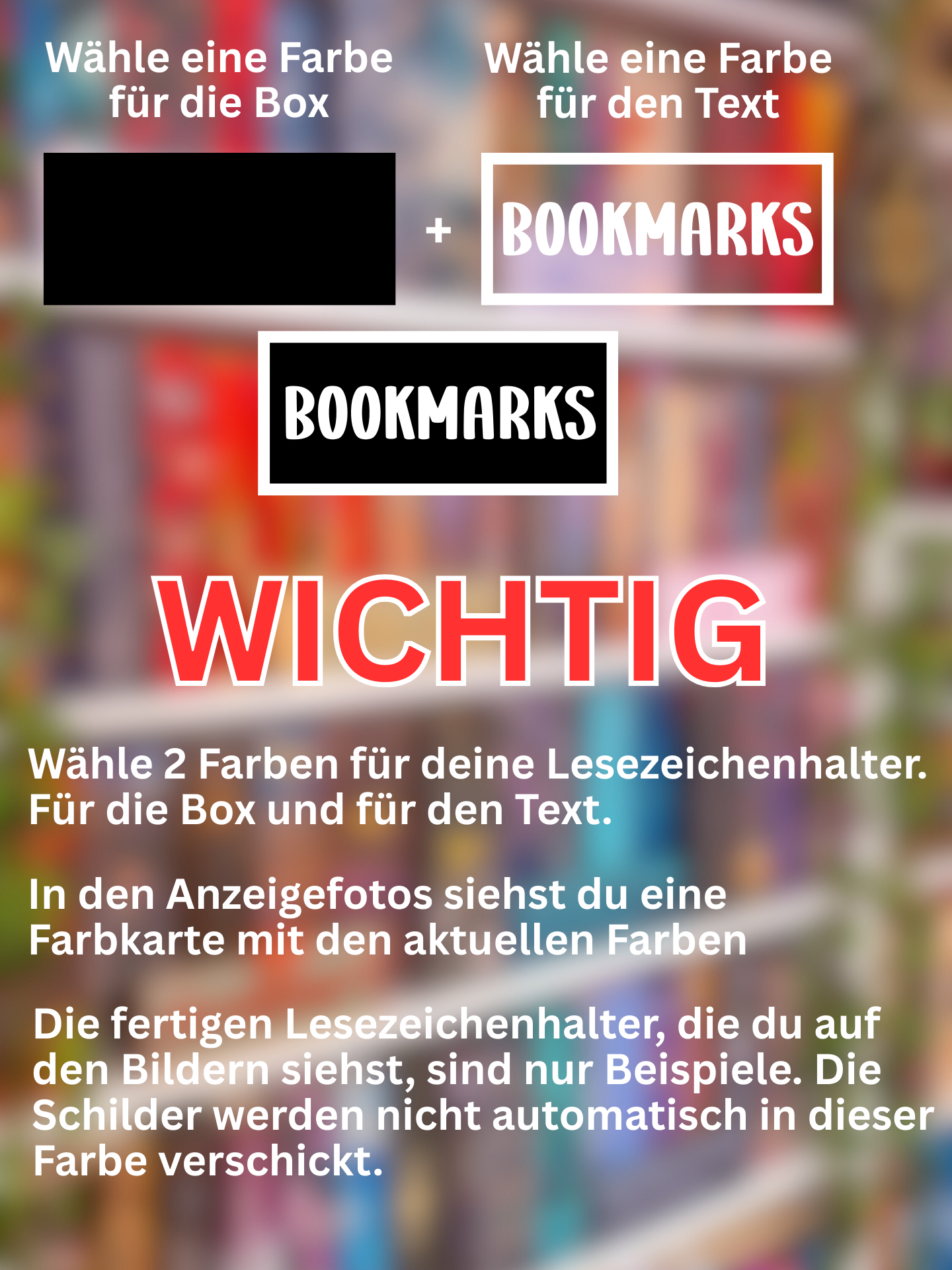 lesezeichen aufbewahren Bookmark Holder | Deko fürs Bücherregal | Halterung Lesezeichen | 3D-Druck