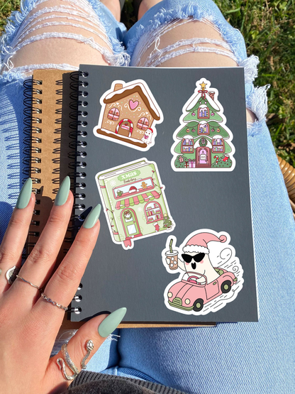 Winter Sticker | Create your own Sticker Bundle | Vinyl Sticker  | Stickers for book journal, notebook, e-reader and laptop