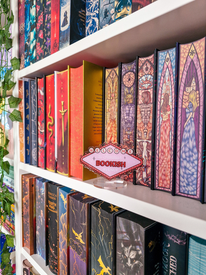 Acrylaufsteller | Dekoration für Bücherregal und Leseecken | Bookish Avenue