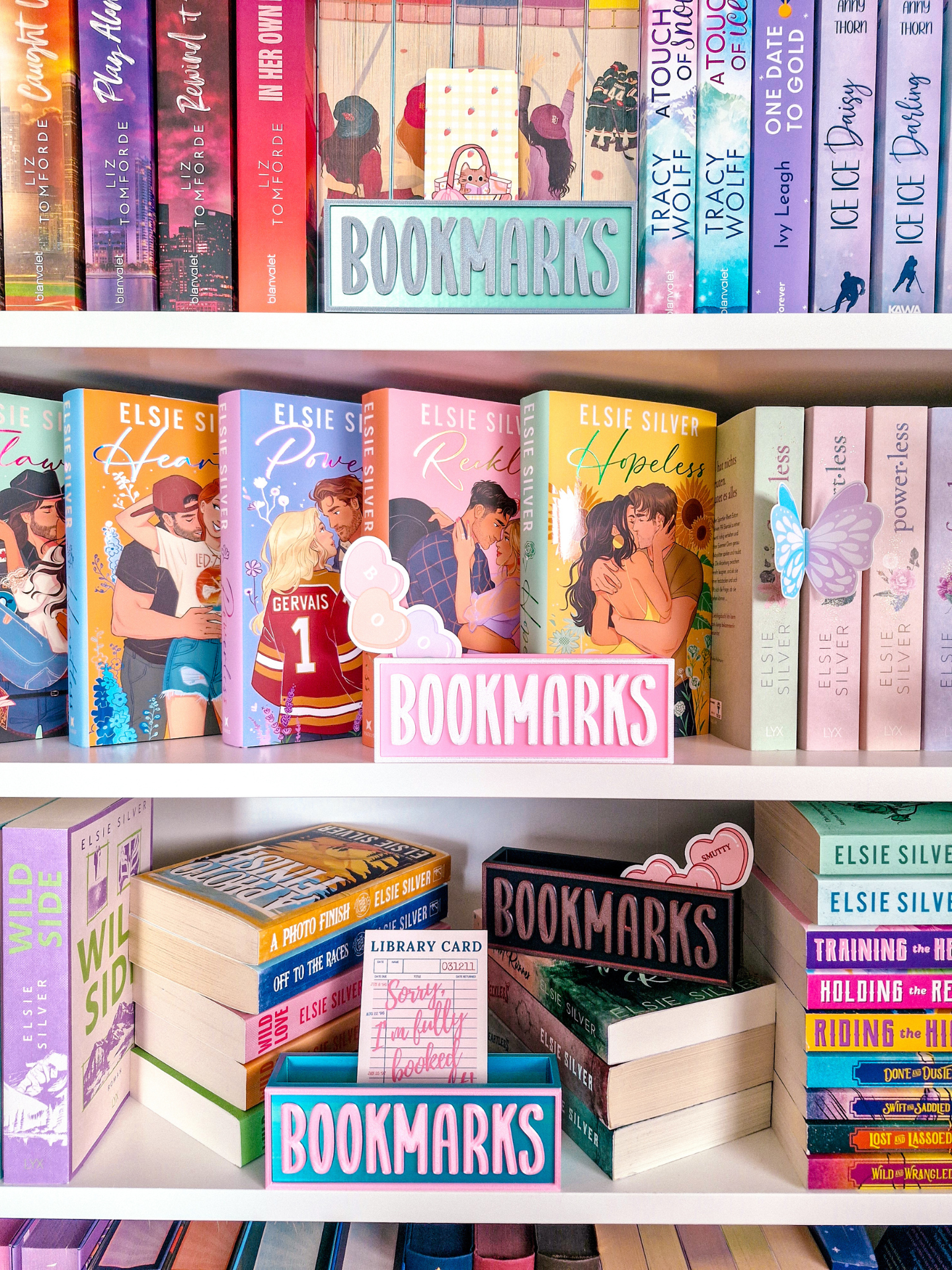 Bookmark Holder | Deko fürs Bücherregal | Halterung Lesezeichen | 3D-Druck