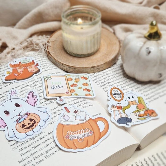 Herbst Sticker | Create your own Sticker Bundle | Vinyl Sticker  | Stickers for book journal, notebook, e-reader and laptop