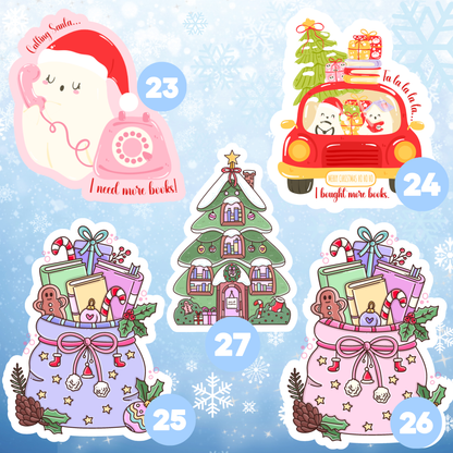 Winter Sticker | Create your own Sticker Bundle | Vinyl Sticker  | Stickers for book journal, notebook, e-reader and laptop