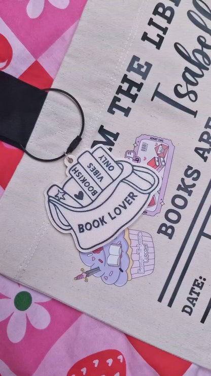 Buchmesse Kollektion für Bookies | Personalisierter NFC - Tag Taschenanhänger für Lesungen, Buchmessen und andere buchige Veranstaltungen