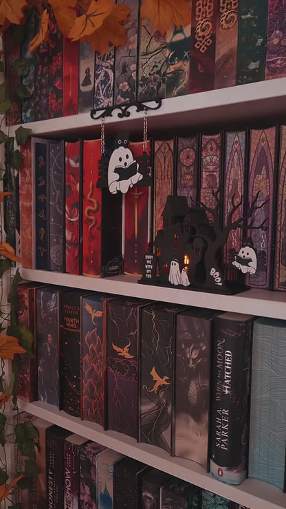 Gruselvilla - Halloween Special - Limitierte Stückzahl - Dekoration Bücherregal